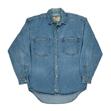  Levis Denim Shirt - Small Blue Cotton