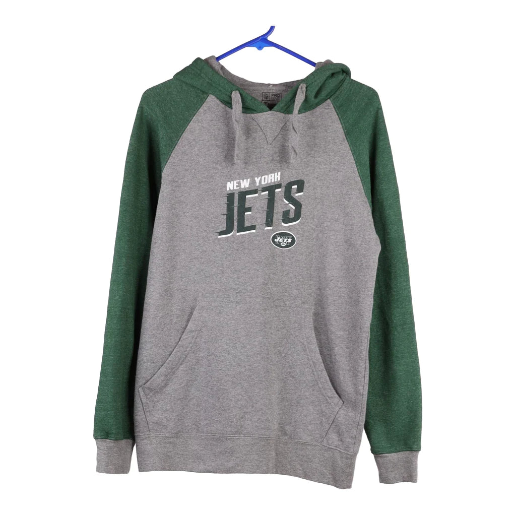 New York Jets New Era Current Raglan Long Sleeve T-Shirt - Green