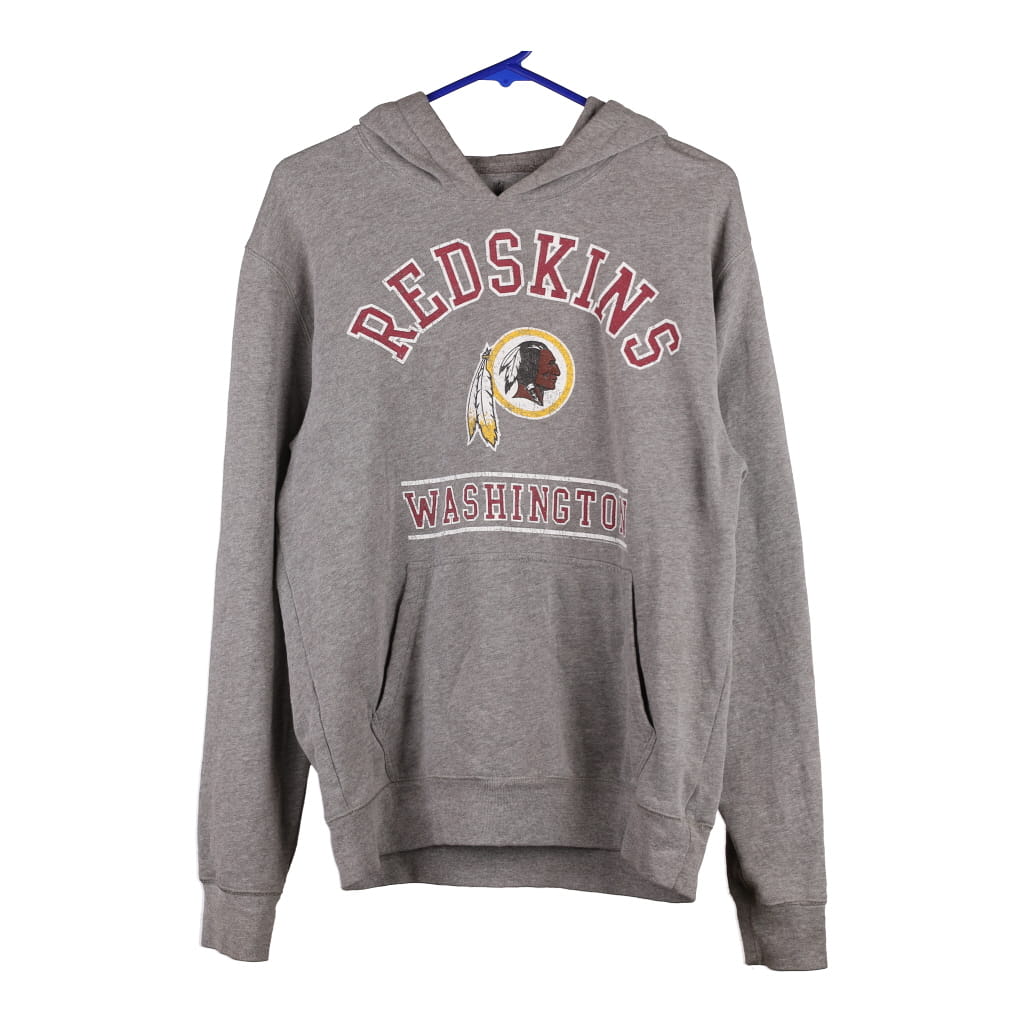 Washington Redskins Nfl Hoodie Small Grey Cotton Blend