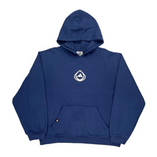  Adidas Hoodie - Large Blue Cotton Blend