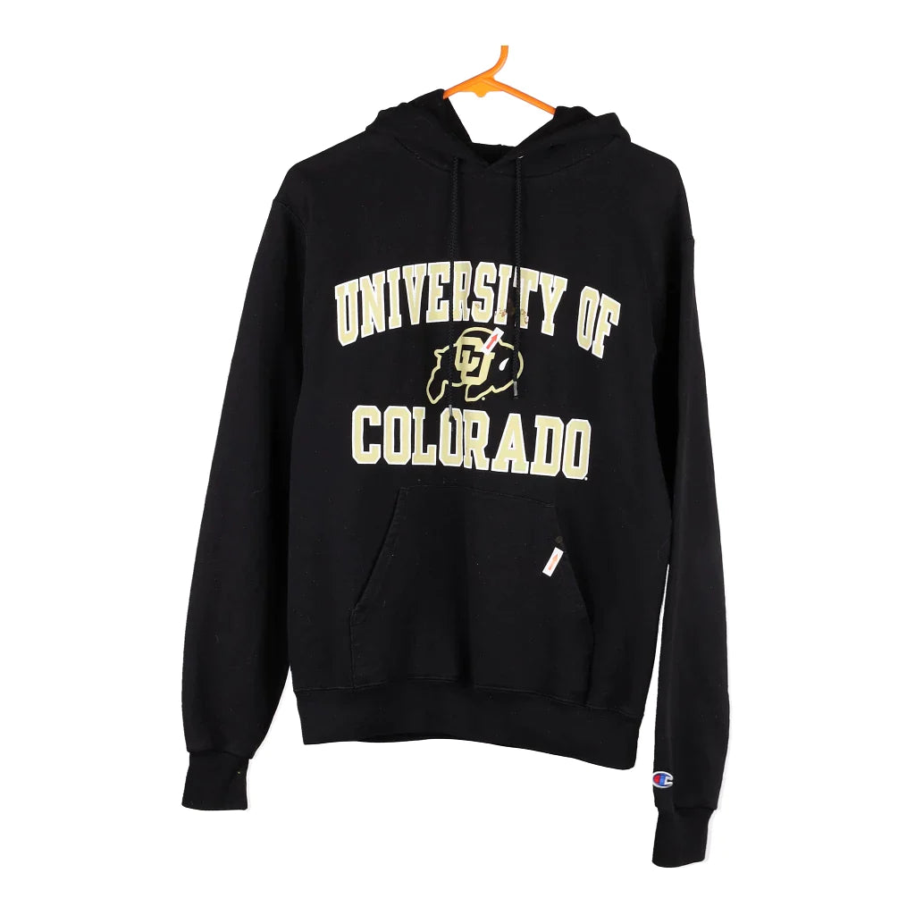 Champion University of Colorado Buffalos Hooded Sweatshirt Black Large