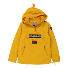  Pre-Loved yellow Napapijri Jacket - mens small