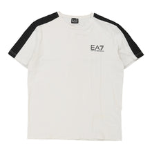  Vintage white Ea7 T-Shirt - mens medium