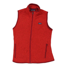  Vintage red Patagonia Fleece Gilet - womens small