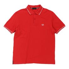  Vintage red Sergio Tacchini Polo Shirt - mens medium