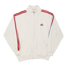  Vintage white Adidas Zip Up - mens large