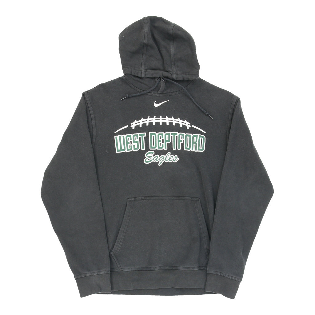 West Deptford Eagles Nike Hoodie - Medium Black Cotton Blend