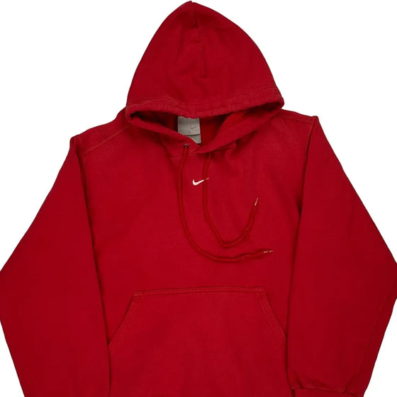 Nike Hoodie - Small Red Cotton