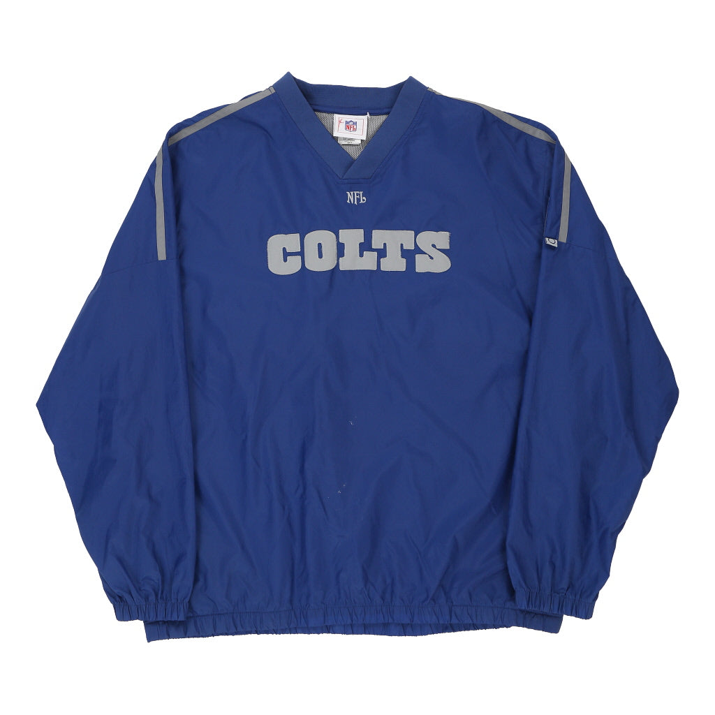 Vintage 90s Indianapolis Colts Sweatshirt Adult XL Blue Football AFC NFL  Sports