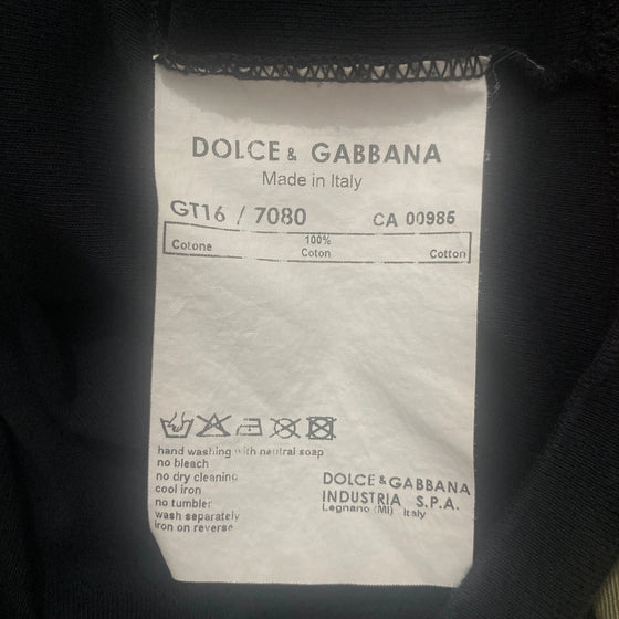 Vintage black Italy Dolce & Gabbana T-Shirt - womens large