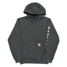  Workwear Carhartt Graphic Hoodie - Small Black Cotton Blend