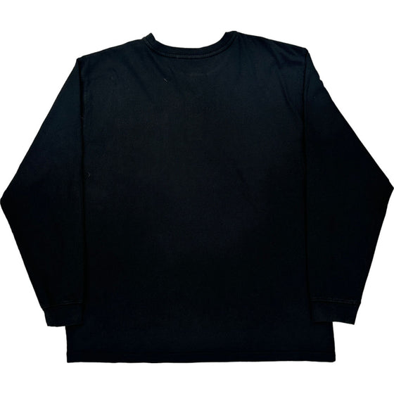 Carhartt Long Sleeve Henley Shirt - XL - Black Cotton