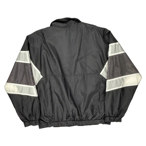 Nike Jacket - Large Black Polyester