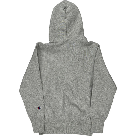 Champion Reverse Weave Hoodie - XS - Grey Cotton