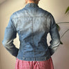 Vintage blue Unbranded Denim Jacket - womens medium