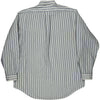 Ralph Lauren Yarmouth Striped Shirt - Large - Blue Cotton