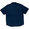 Carhartt Force Short Sleeve Shirt - Large - Navy Cotton Blend