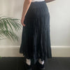 Vintage black Unbranded Maxi Skirt - womens small