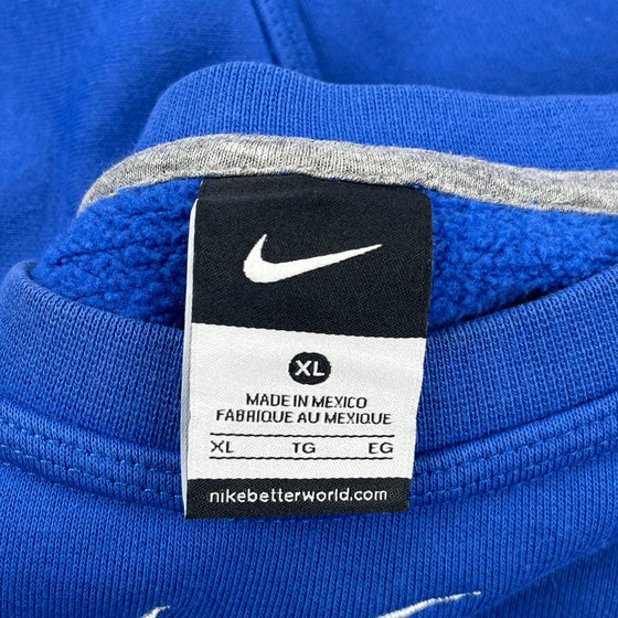 Mid Tn Volleyball Club Nike Graphic Sweatshirt - XL Blue Cotton