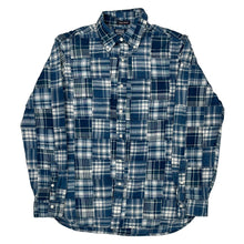  Ralph Lauren Checked Shirt - Large Blue Cotton