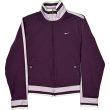  Nike Track Jacket - Medium - Purple Nylon