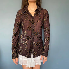  Vintage brown Sportmax Shirt - womens large