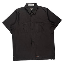  Wrangler Short Sleeve Shirt - Large Black Cotton Blend