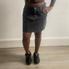 Vintage black Levis Denim Skirt - womens 32" waist