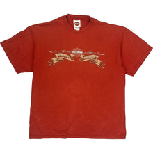  Harley Davidson Graphic T-Shirt - XL - Red Cotton