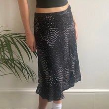  Vintage black & white Unbranded Midi Skirt - womens 30" waist