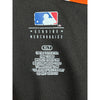 MLB 1/4 Zip Pullover Tall - XL - Black Polyester