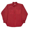 Adventure Team Marlboro Denim Shirt - Large Red Cotton