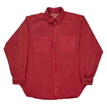  Adventure Team Marlboro Denim Shirt - Large Red Cotton