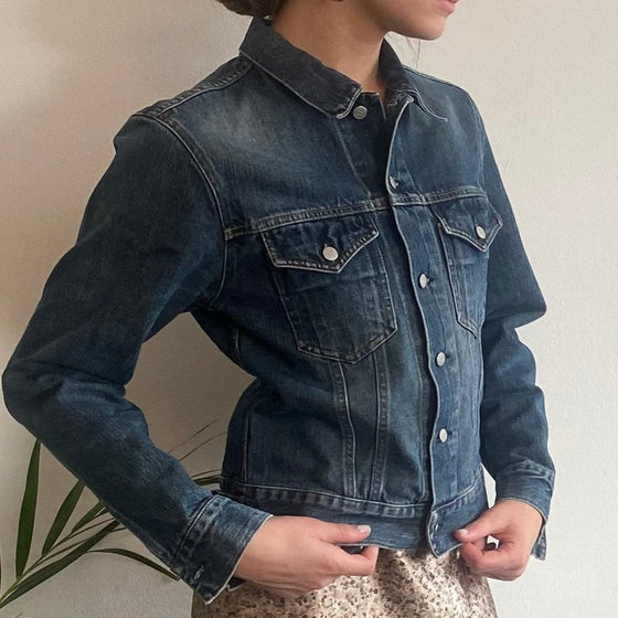 Vintage blue Take Two Denim Jacket - womens small