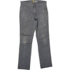 Carhartt Straight Fit Trousers - 30W 30L - Grey Cotton Blend