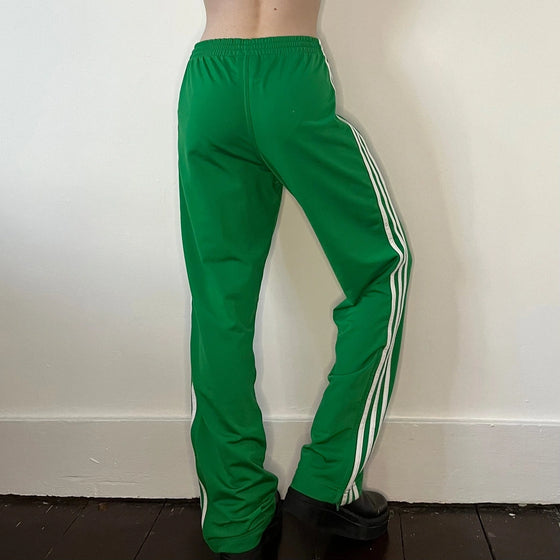 Vintage green Adidas Tracksuit - womens x-small