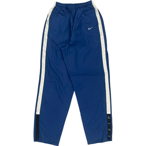 Nike Track Pants - Medium - Blue Polyester