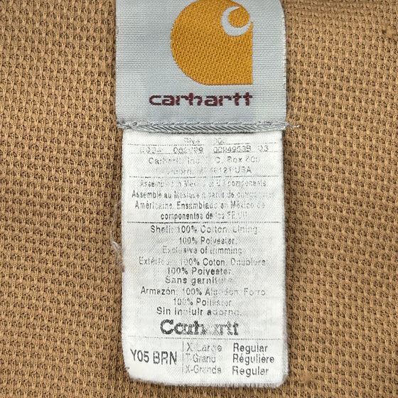 Carhartt Jacket - XL Brown Cotton Blend