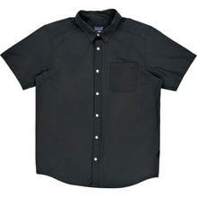  Patagonia Organic Cotton Short Sleeve Shirt - Large - Black Cotton Blend