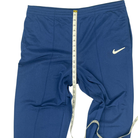 Nike Blue Track Pants - XL - Blue Nylon