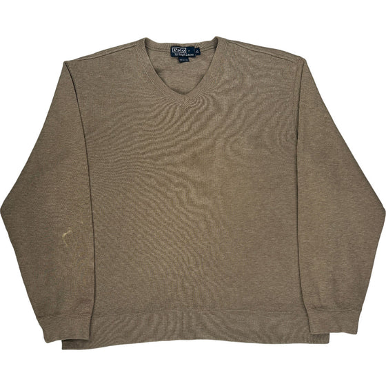 Polo by Ralph Lauren Jumper - XL - Beige Cotton