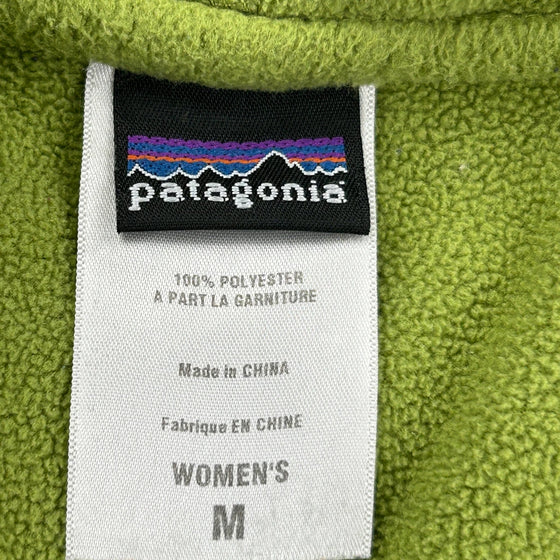 Patagonia Cropped Fleece - Medium Green Polyester