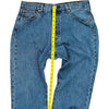 Levis 501 Jeans - 34W 30L - Blue Cotton