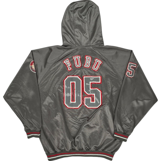 Fubu Athletics Atlanta Hoodie - XL - Grey Polyester