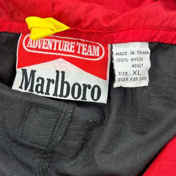 Adventure Team Marlboro Windbreaker - XL Red Nylon