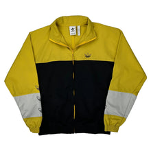  Adidas Track Jacket - Small Yellow Polyester