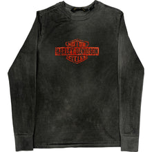  Harley Davidson Long Sleeve T-Shirt - Medium - Black Cotton