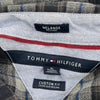 Tommy Hilfiger Checked Shirt - XL Grey Cotton