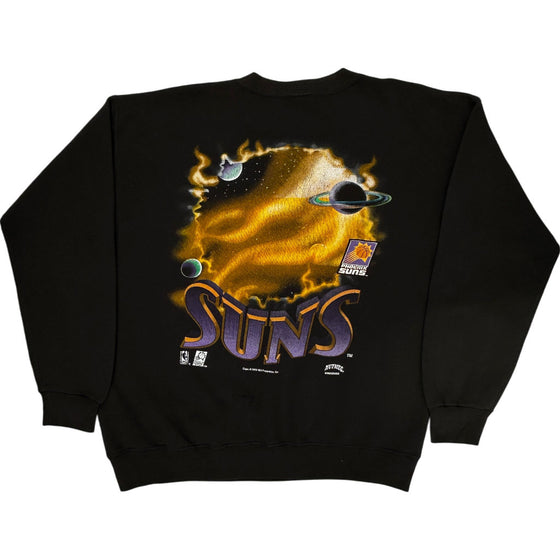 Nutmeg Mills Phoenix Suns Graphic Sweatshirt - Large - Black Cotton Blend