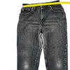 Levis 501 Jeans - 28W 26L - Black Cotton Denim